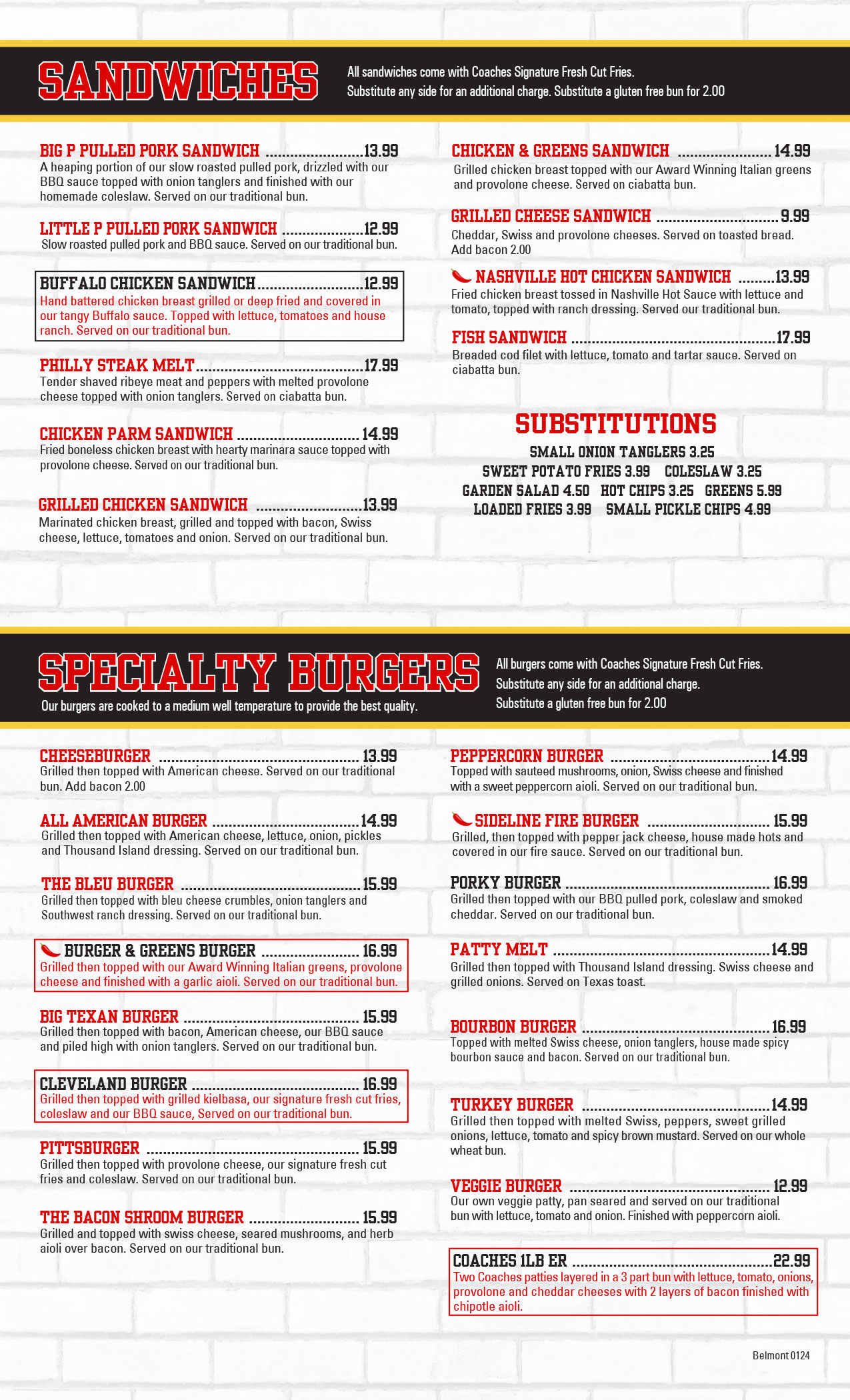 Liberty Coaches Burger Bar