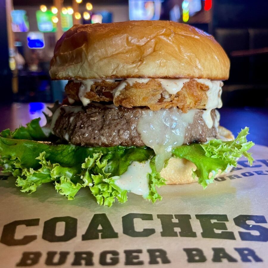 Fried Green Tomato Burger