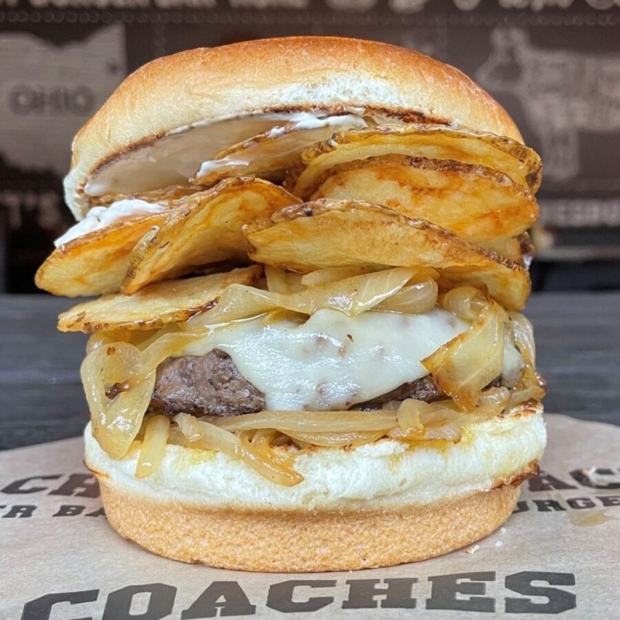 Chips and Dip Burger